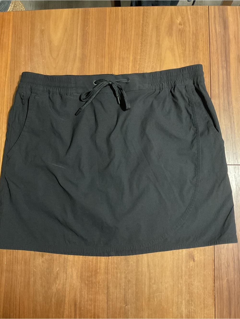 Black Women's Drawstring Skirt